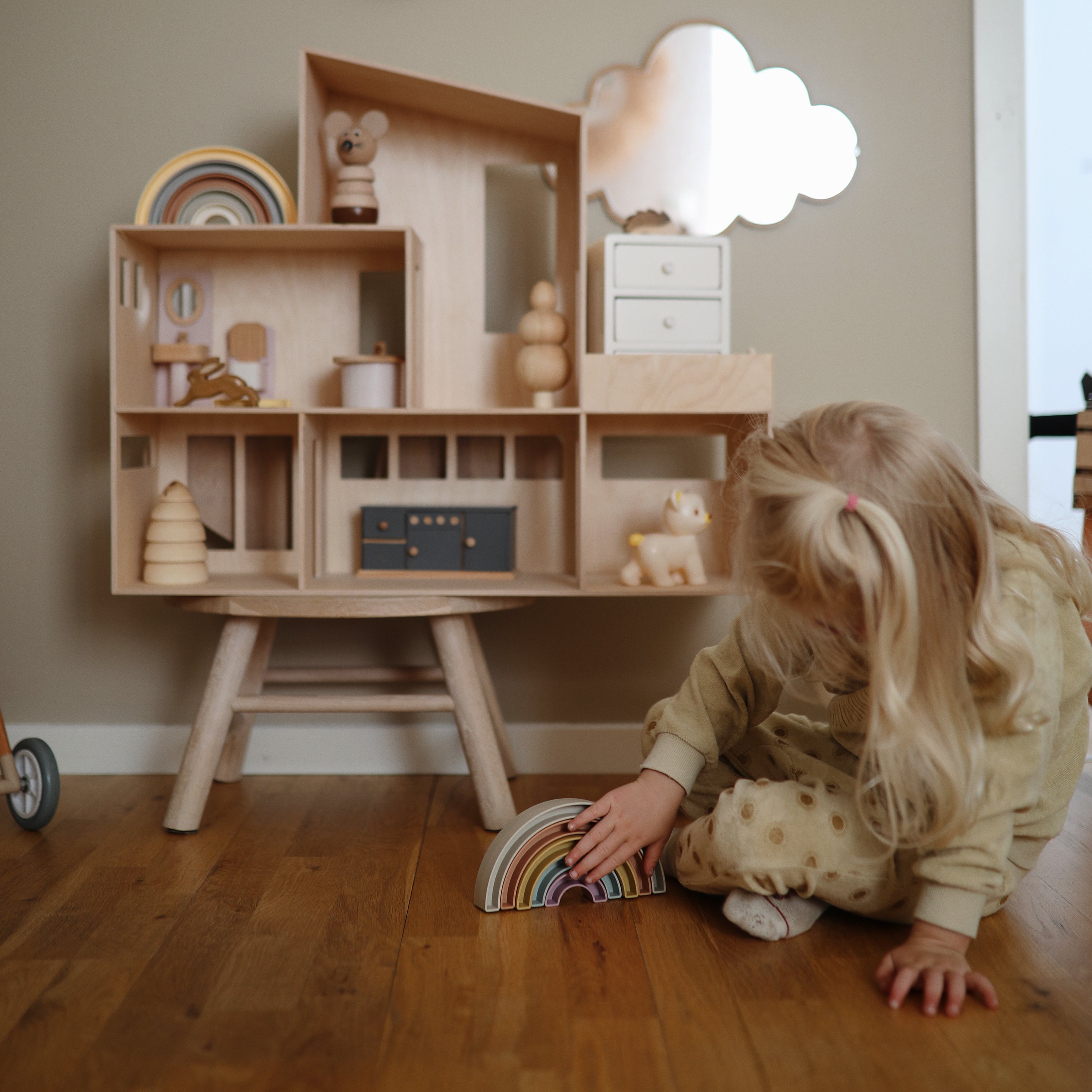 Image of Rainbow Stacker Toy
